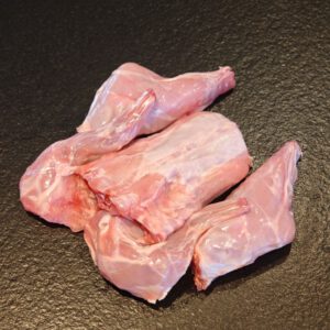 Kaninchen zerlegt